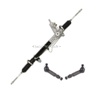 BuyAutoParts 89-20609K9 Rack and Pinion and Outer Tie Rod Kit 1