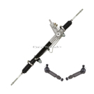 1989 Ford Mustang Rack and Pinion and Outer Tie Rod Kit 1