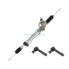 2008 Toyota 4Runner Rack and Pinion and Outer Tie Rod Kit 1