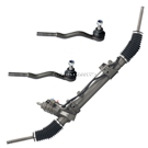 1987 Bmw 325e Rack and Pinion and Outer Tie Rod Kit 1