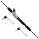 2013 Subaru Impreza Rack and Pinion and Outer Tie Rod Kit 1