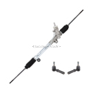 BuyAutoParts 89-20676K9 Rack and Pinion and Outer Tie Rod Kit 1
