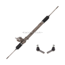 1998 Infiniti Q45 Rack and Pinion and Outer Tie Rod Kit 1