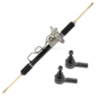 2003 Hyundai Elantra Rack and Pinion and Outer Tie Rod Kit 1