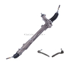 BuyAutoParts 89-20721K7 Rack and Pinion and Outer Tie Rod Kit 1