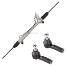 2011 Suzuki Grand Vitara Rack and Pinion and Outer Tie Rod Kit 1