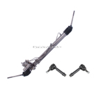 1990 Infiniti Q45 Rack and Pinion and Outer Tie Rod Kit 1