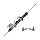 2004 Nissan Altima Rack and Pinion and Outer Tie Rod Kit 1