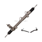 2000 Mercedes Benz ML430 Rack and Pinion and Outer Tie Rod Kit 1
