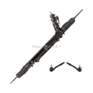 2000 Bmw X5 Rack and Pinion and Outer Tie Rod Kit 1