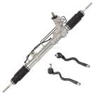 2000 Bmw 328Ci Rack and Pinion and Outer Tie Rod Kit 1