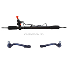 2007 Kia Optima Rack and Pinion and Outer Tie Rod Kit 1