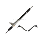BuyAutoParts Hyundai Rack and Pinion and Outer Tie Rod Kit 89-20846K9
