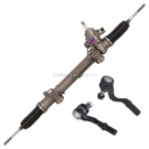 1999 Mercedes Benz E430 Rack and Pinion and Outer Tie Rod Kit 1