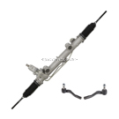 BuyAutoParts Mercedes Benz CLK500 Rack and Pinion and Outer Tie Rod Kit 89-20852K9