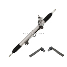 2013 Toyota Sequoia Rack and Pinion and Outer Tie Rod Kit 1