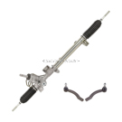 1999 Volvo C70 Rack and Pinion and Outer Tie Rod Kit 1