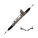 2007 Mercedes Benz CLK63 AMG Rack and Pinion and Outer Tie Rod Kit 1