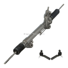 2011 Toyota FJ Cruiser Rack and Pinion and Outer Tie Rod Kit 1