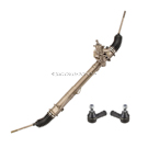 2000 Jaguar XKR Rack and Pinion and Outer Tie Rod Kit 1