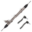 2012 Nissan 370Z Rack and Pinion and Outer Tie Rod Kit 1