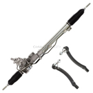 2003 Volvo S80 Rack and Pinion and Outer Tie Rod Kit 1