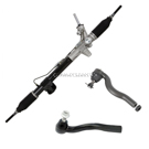2012 Dodge Durango Rack and Pinion and Outer Tie Rod Kit 1