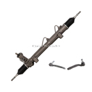 2001 Mercedes Benz ML430 Rack and Pinion and Outer Tie Rod Kit 1