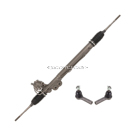 BuyAutoParts 89-20972N7 Rack and Pinion and Outer Tie Rod Kit 1