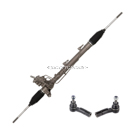 2012 Volkswagen Passat Rack and Pinion and Outer Tie Rod Kit 1