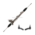 2013 Volkswagen Passat Rack and Pinion and Outer Tie Rod Kit 1