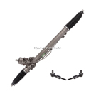 2001 Audi Allroad Quattro Rack and Pinion and Outer Tie Rod Kit 1