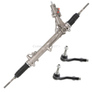 BuyAutoParts Bmw Rack and Pinion and Outer Tie Rod Kit 89-21015K7