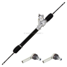 BuyAutoParts Nissan 240SX Rack and Pinion and Outer Tie Rod Kit 89-21030K9