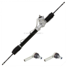 1989 Nissan 240SX Rack and Pinion and Outer Tie Rod Kit 1