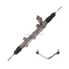 2007 Mercedes Benz E63 AMG Rack and Pinion and Outer Tie Rod Kit 1