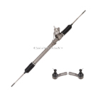 1998 Nissan 240SX Rack and Pinion and Outer Tie Rod Kit 1