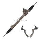2010 Audi S5 Rack and Pinion and Outer Tie Rod Kit 1