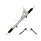 2012 Mercedes Benz GL450 Rack and Pinion and Outer Tie Rod Kit 1