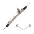 2009 Mercedes Benz R320 Rack and Pinion and Outer Tie Rod Kit 1