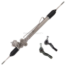 2009 Nissan 350Z Rack and Pinion and Outer Tie Rod Kit 1