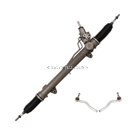 2007 Mercedes Benz R320 Rack and Pinion and Outer Tie Rod Kit 1