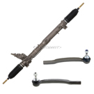 BuyAutoParts Rack and Pinion and Outer Tie Rod Kit 89-21152K7
