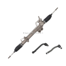 2012 Infiniti QX56 Rack and Pinion and Outer Tie Rod Kit 1