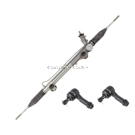 BuyAutoParts Lincoln Rack and Pinion and Outer Tie Rod Kit 89-21304K9