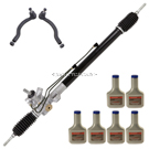 2003 Honda Accord Rack and Pinion and Outer Tie Rod Kit 1