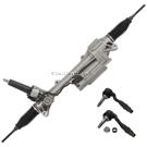 2015 Bmw ActiveHybrid 7 Rack and Pinion and Outer Tie Rod Kit 1