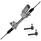 2010 Chevrolet Equinox Rack and Pinion and Outer Tie Rod Kit 1