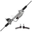 2018 Volkswagen Tiguan Limited Rack and Pinion and Outer Tie Rod Kit 1