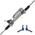 2013 Chevrolet Volt Rack and Pinion and Outer Tie Rod Kit 1